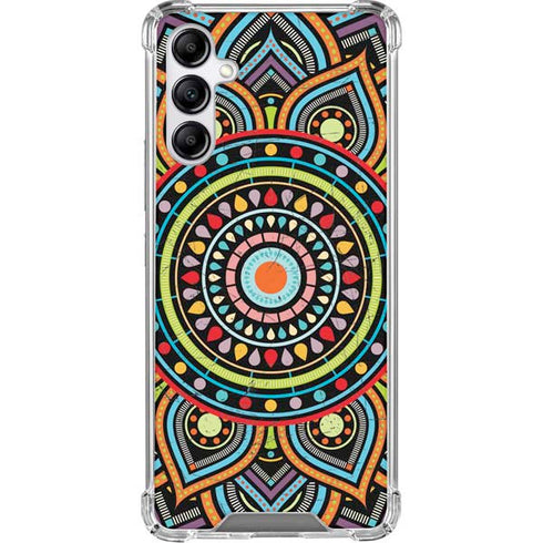 Finding Center Colored Galaxy A15 5G Clear Case